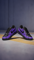 Midnight Drip Purple Custom Sneaker