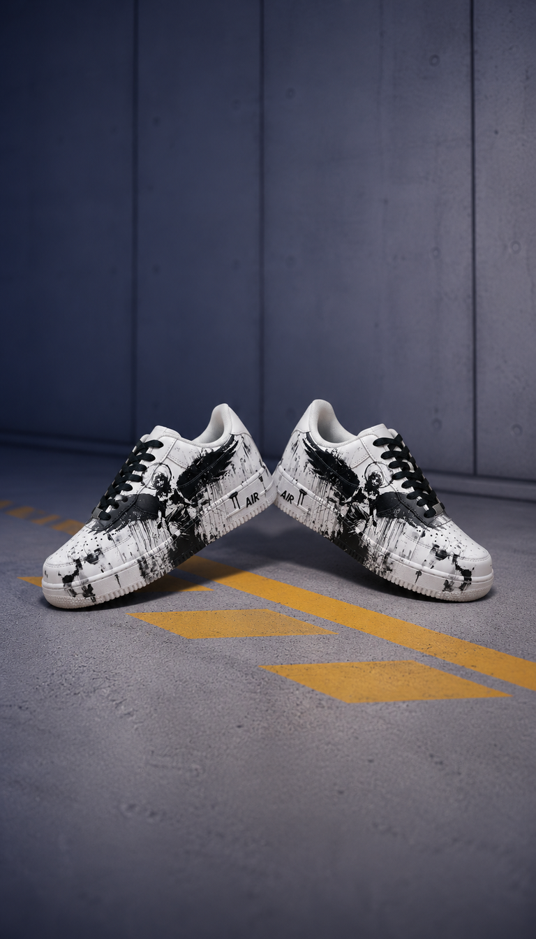 Dark Angel Custom Sneaker